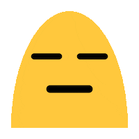 Yellow Face Reaction Sticker by Emojitool