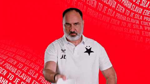 Football Hello GIF by SK Slavia Praha