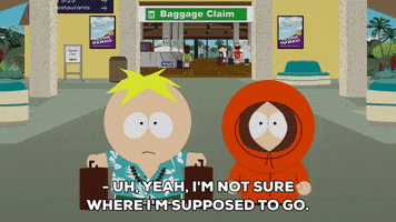 confused kenny mccormick GIF by South Park 