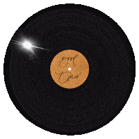 katemichelledesign music fun retro spinning Sticker