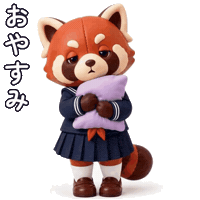Japanese おやすみ Sticker by LazyingArt · Aya & Lala