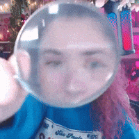 Girl Streamer GIF