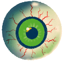 Horror Eye Sticker