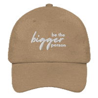 Hat Cap Sticker by Be The Bigger Person