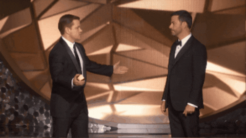 Jimmy Kimmel Hug GIF by Emmys