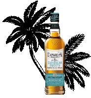 Palm Tree Whisky Sticker by Dewar's