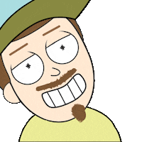 whoagain nodding morty twitchbits mortimersmithsr Sticker