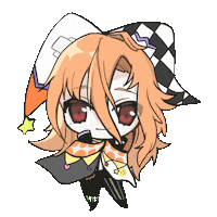 MWD_777 orange streamer vtuber vt Sticker