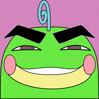 cheakyprincess politoed cheakyprincess politoed smirk politoed eyebrows GIF