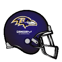 Baltimore Ravens Sticker by GameDay Vodka