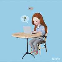 zepeto_official wfh work from home remote pajamas GIF