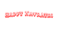 Happy Navratri Sticker