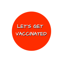 Corona Vaccine Sticker
