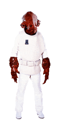 Star Wars Fish Sticker by MANGOTEETH