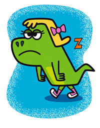 lucythedinosaur GIF by joeyahlbum