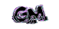 Glitching Good Morning Sticker