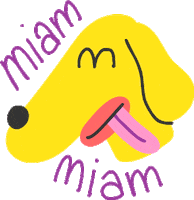 sakashet happy party dog wtf Sticker