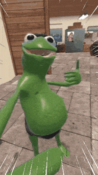 Sip Kermit GIF