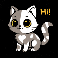 Cat Hello GIF