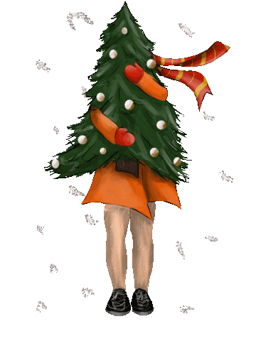 New Year Christmas Sticker