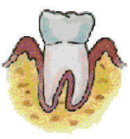 teeth STICKER