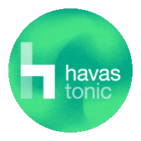 havastonic logo animated colorful colors Sticker