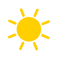 Summer Sun Sticker by Kaden Wesley