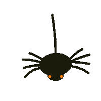 Halloween Spider Sticker