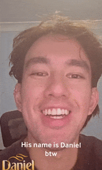 His Name Is Daniel Btw GIF