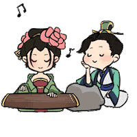 timeprincesses dance music play tp Sticker