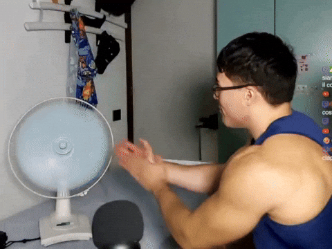 Clapping Fan GIF