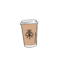 prominentmnl coffee cup prominent cafe prominentmnl take out coffee Sticker
