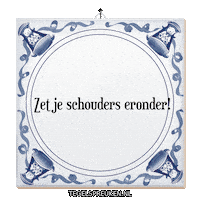 Focus Wijsheid Sticker by Tegelspreuken.nl