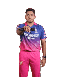 Halla Bol Mic Drop Sticker by Rajasthan Royals