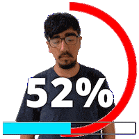 52 Percent Sticker