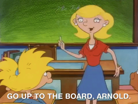 hey arnold nick splat GIF