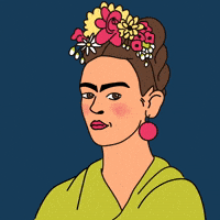 Frida Kahlo Woman GIF by irinaH