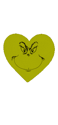 Grinch Love Sticker