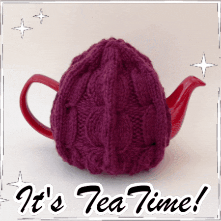 Tea Time Knitting GIF by TeaCosyFolk