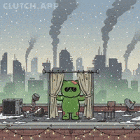 Behold End Of The World GIF by Kanpai Pandas