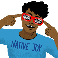 Native Americans Thanksgiving Sticker by INTO ACTION