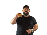 Tbs Eating Sticker by The Burger Store
