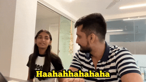 Hi Hi Lol GIF by Digital Pratik