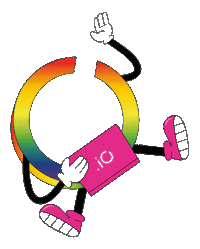 Logo Rainbow Sticker by Mercedes-Benz.io