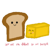 Bread Love Sticker
