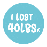 Keto Weight Sticker by Keto-Mojo