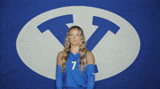 Celebration Volleyball GIF by BYU Cougars