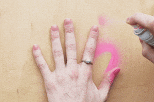 nail polish GIF