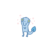 treebbit happy shine frog hope Sticker