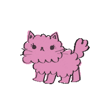 I Love You Cat Sticker by Fawa